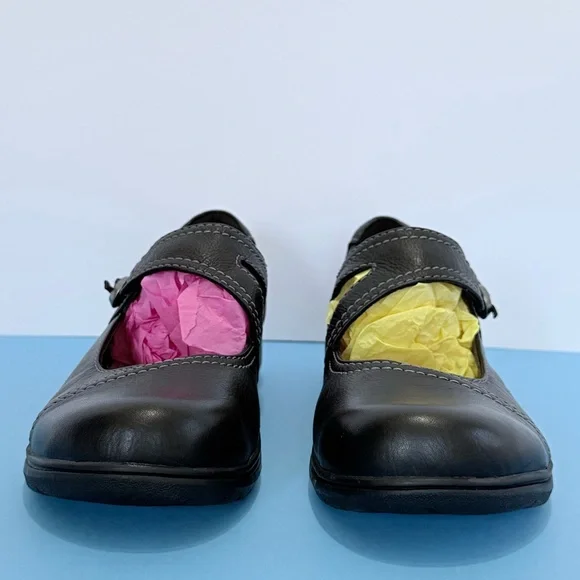 Clarks Women Carleigh Jane Black Leather Mary Jane Shoes Size 9.5 - Picture 3 of 17
